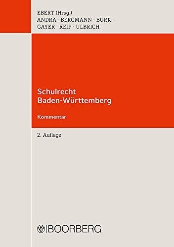 Schulrecht Baden-Württemberg Kommentar