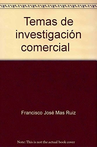 Temas de investigación comercial