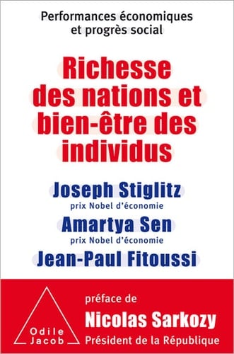 Richesse des nations et bien-être des individus. Performances économiques et progrès social