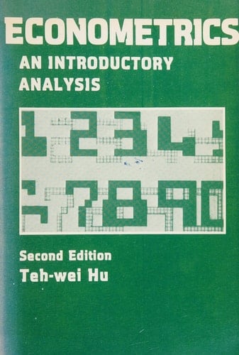 Econometrics An Introductory Analysis