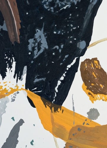 Melissa Gordon Painting Behind Itself