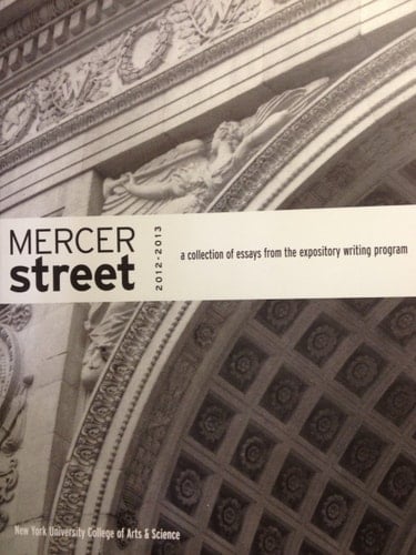Mercer Street 2012-2013