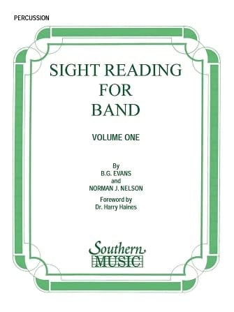 Sight Reading for Band, Book 1: Percussion