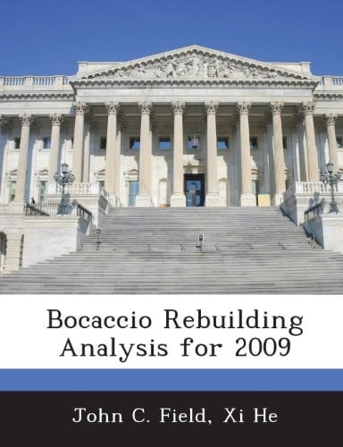 Bocaccio Rebuilding Analysis for 2009