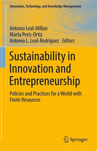 Sustainability in Innovation and Entrepreneurship