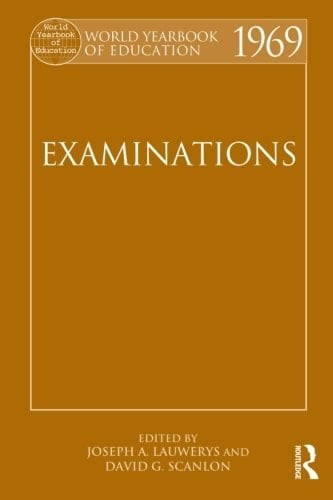 World Yearbook of Education 1969 Examinations