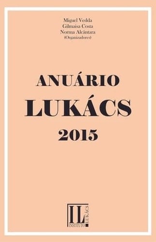 livro anuario lukacs 2015 miguel vedda Ed. 2015