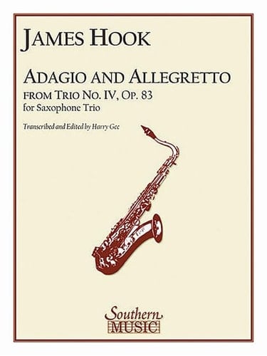 Adagio and Allegretto Saxophone Trio