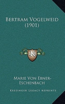 Bertram Vogelweid (1901) (German Edition)