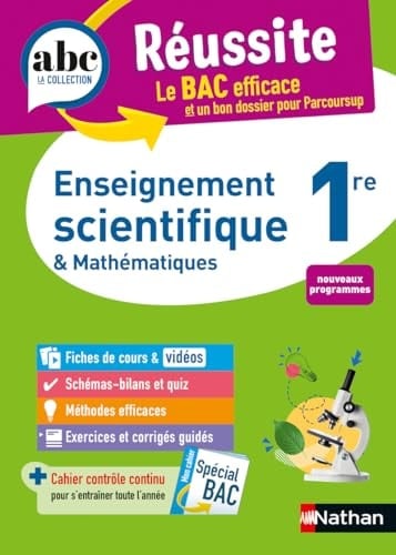 Enseignement Scientifique & Mathématiques 1re
