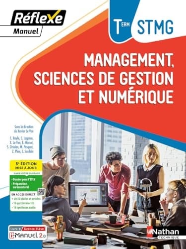 Management, Sciences de gestion et numérique Tle STMG