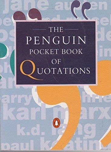 Penguin Pocket Book of Quotations