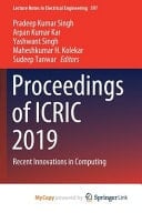 Proceedings of ICRIC 2019 Recent Innovations in Computing