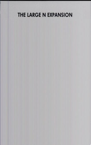 The Large N Expansion in Quantum Field Theory and Statistical Physics From Spin Systems to 2-dimensional Gravity