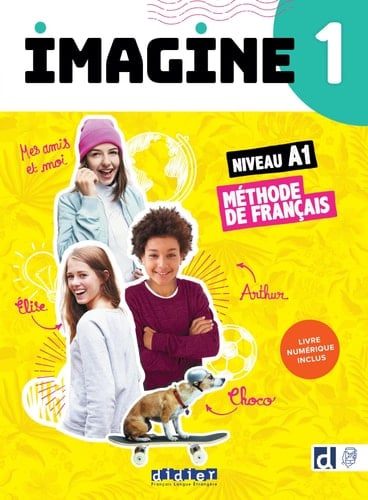Imagine Livre de l'eleve + livre numerique 1 + didierfle.app