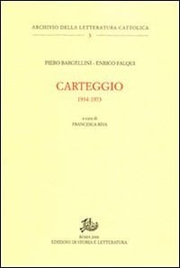 Carteggio 1934-1973