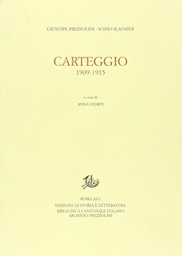 Carteggio 1909-1915