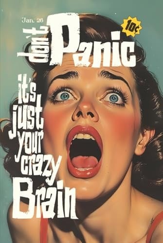 Don't Panic, it's just your crazy brain (Major Dimes) (German Edition)