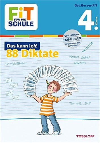 Das kann ich! 88 Diktate, 4. Klasse