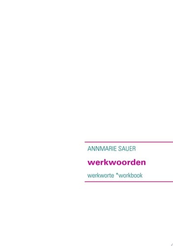 werkwoorden werkworte *workbook