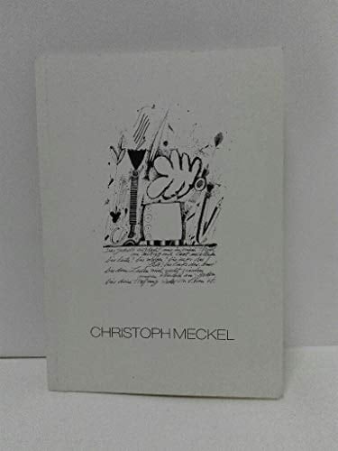 Christoph Meckel: Begleitheft zur Ausstellung der Stadt- und Universitätsbibliothek Frankfurt am Main, 2. bis 30. November 1988 (German Edition)