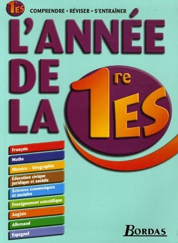 L'année de la 1eES
