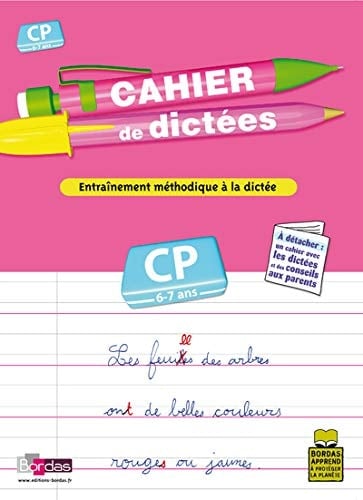 Cahier de dictées CP