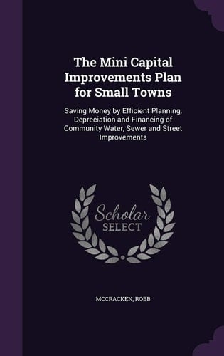 The Mini Capital Improvements Plan for Small Towns Saving Money by Efficient Planning, Depreciation and Financing of Community Water, Sewer and Street Improvements