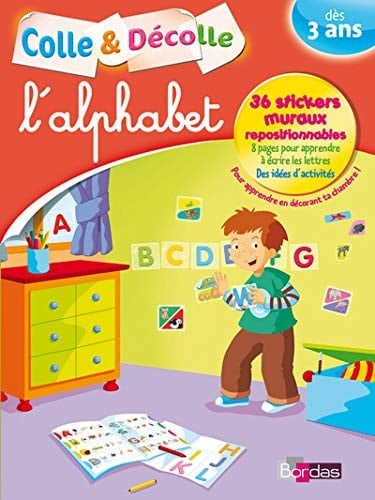 L'alphabet Colle et décolle