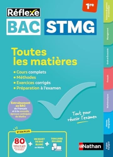 Toutes les matières Bac STMG Première - Réflexe - N° 23 (23)