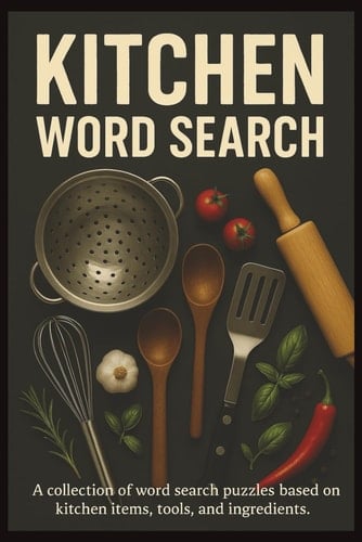 Kitchen Word Search: Cooking Word Search