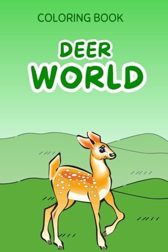 Enchanted Deer: A Tranquil Coloring Journey