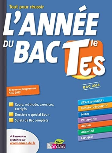 L'année du Bac Tle ES