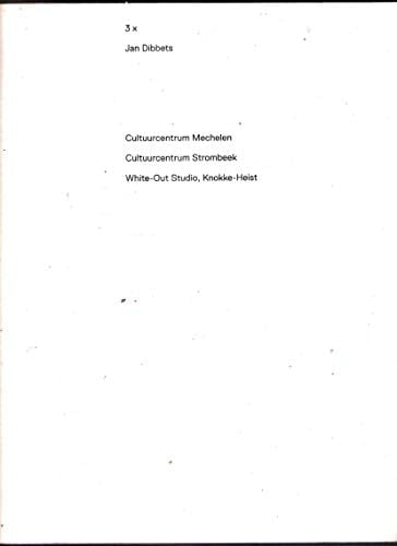 Driemaal Jan Dibbets