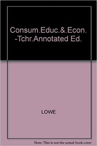 Consumer Education and Economi