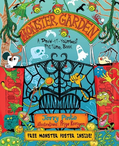 Monster Garden: A Draw-it-Yourself Picture Book [Paperback]
