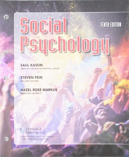 Social Psychology