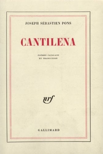 Cantilena poèmes catalans et trad