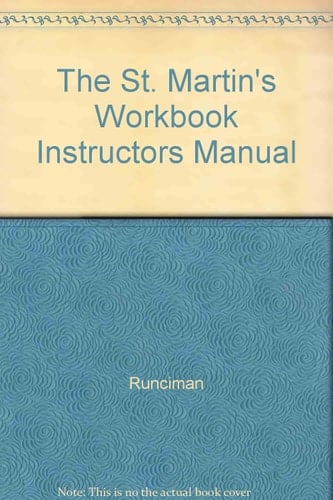 The St. Martin's Workbook