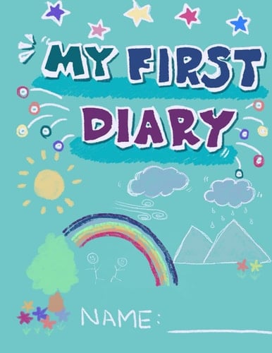 My First Diary: Story Journal with Grids