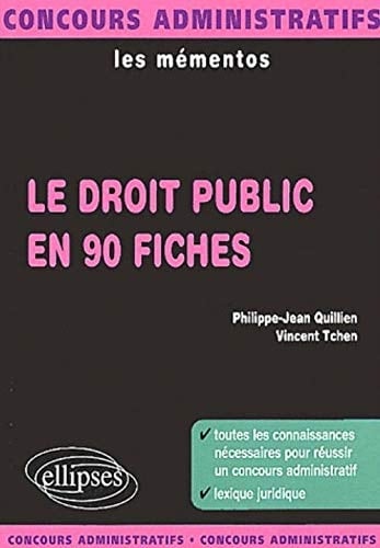 Le droit public en 90 fiches