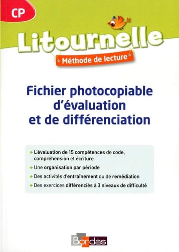 Litournelle CP Fichier photocopiable d'évaluation et de différenciation