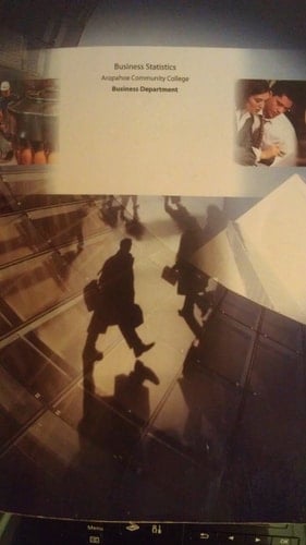 Business Statistics Arapahoe Community College (Business Statistics)