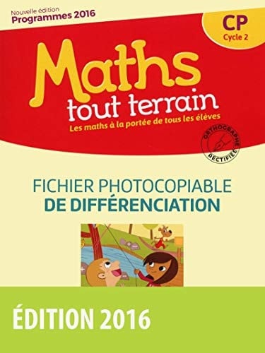 Maths tout terrain CP Fichier photocopiable de différenciation