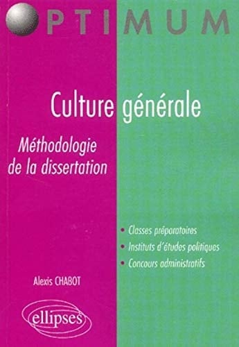 Culture générale méthodologie de la dissertation