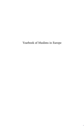 Yearbook of Muslims in Europe, Volume 2