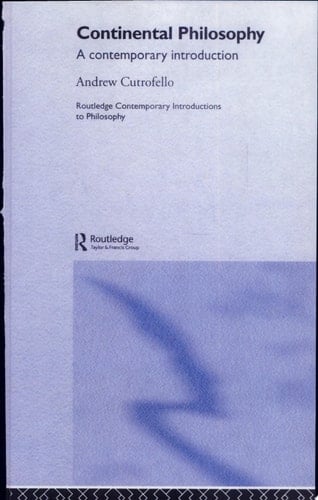 Continental Philosophy