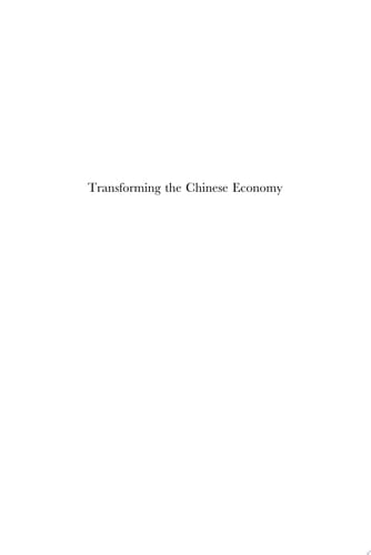 Transforming the Chinese Economy