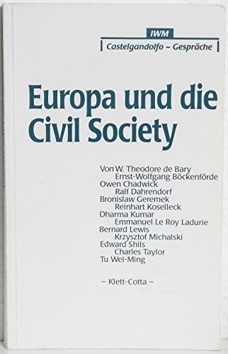 Europa und die Civil Society: Castelgandolfo-Gespräche, 1989 (German Edition)