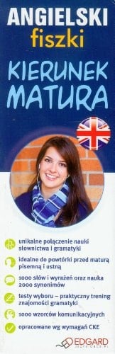 Angielski fiszki : kierunek matura : poziom podstawowy